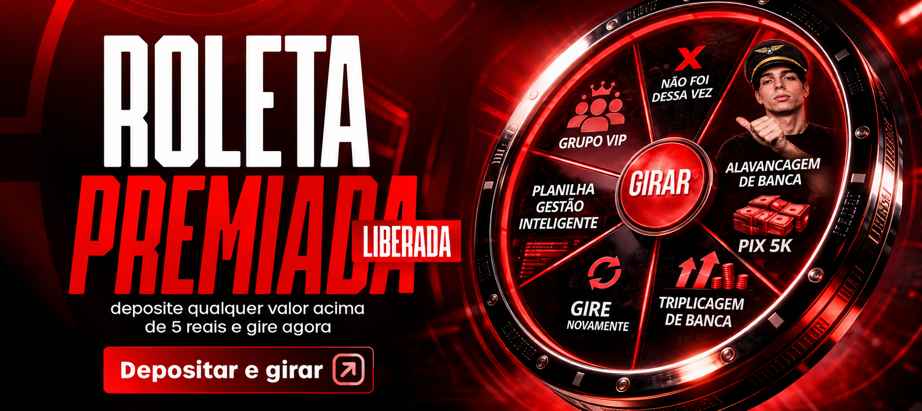 Roleta Premiada liberada